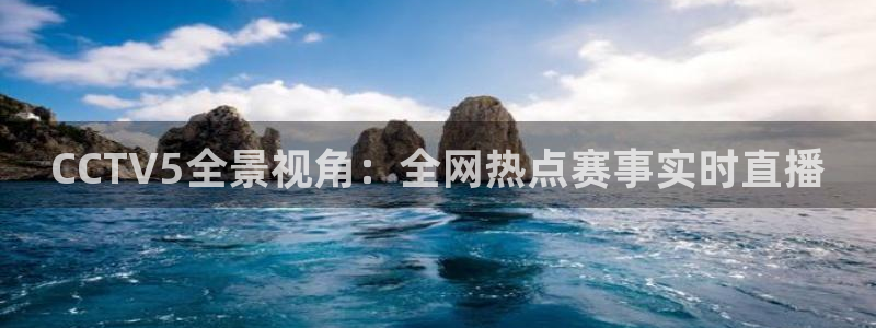 CCTV5全景视角：全网热点赛事实时直播