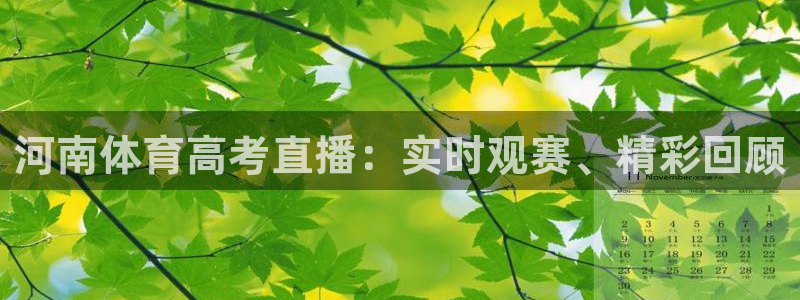 河南体育高考直播：实时观赛、精彩回顾